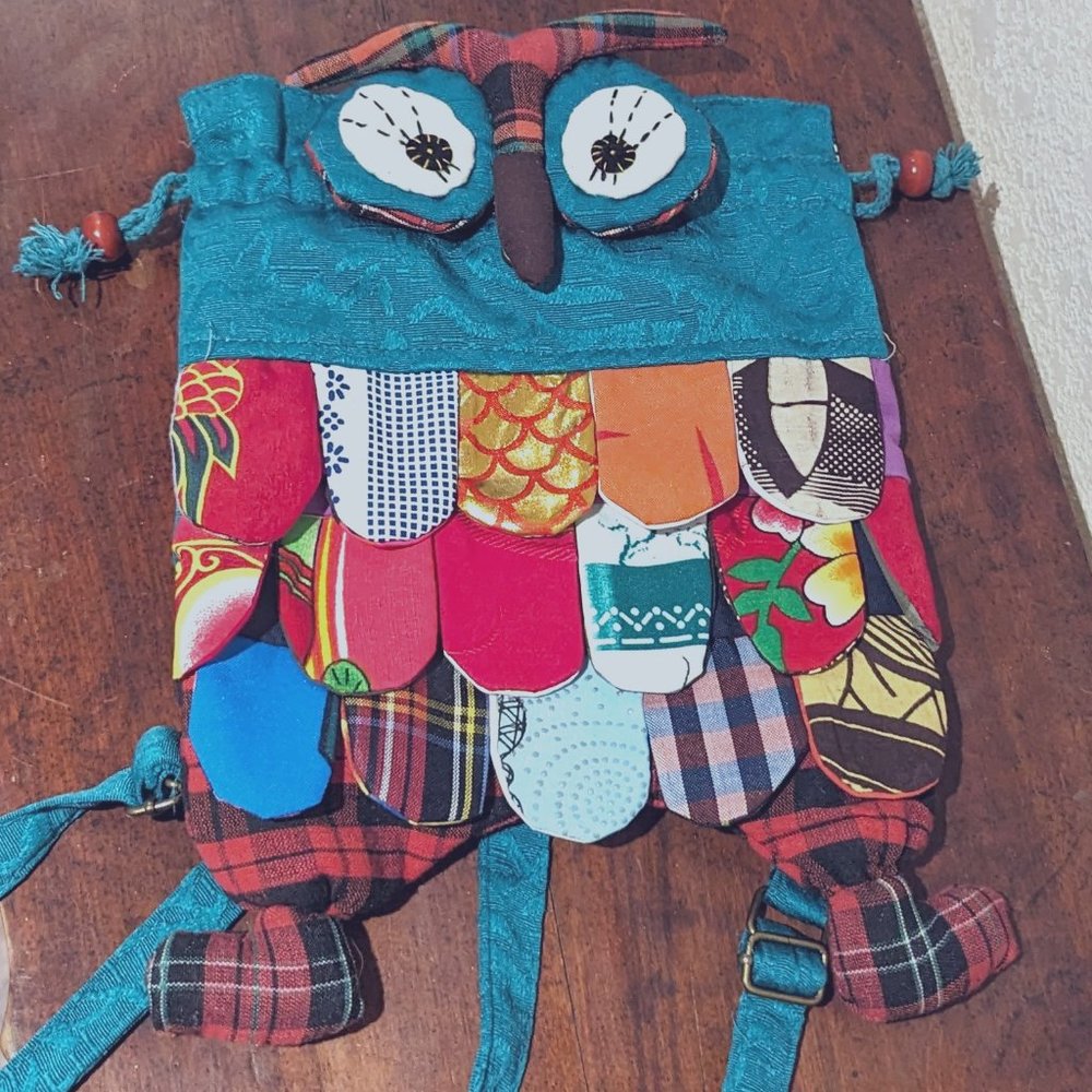 Adorable Small Owl backpack